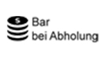 Bar bei Abholung